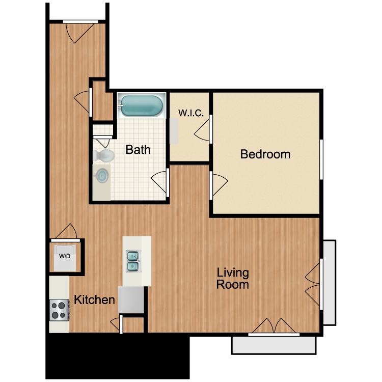 Floor plan image of Gin Fizz