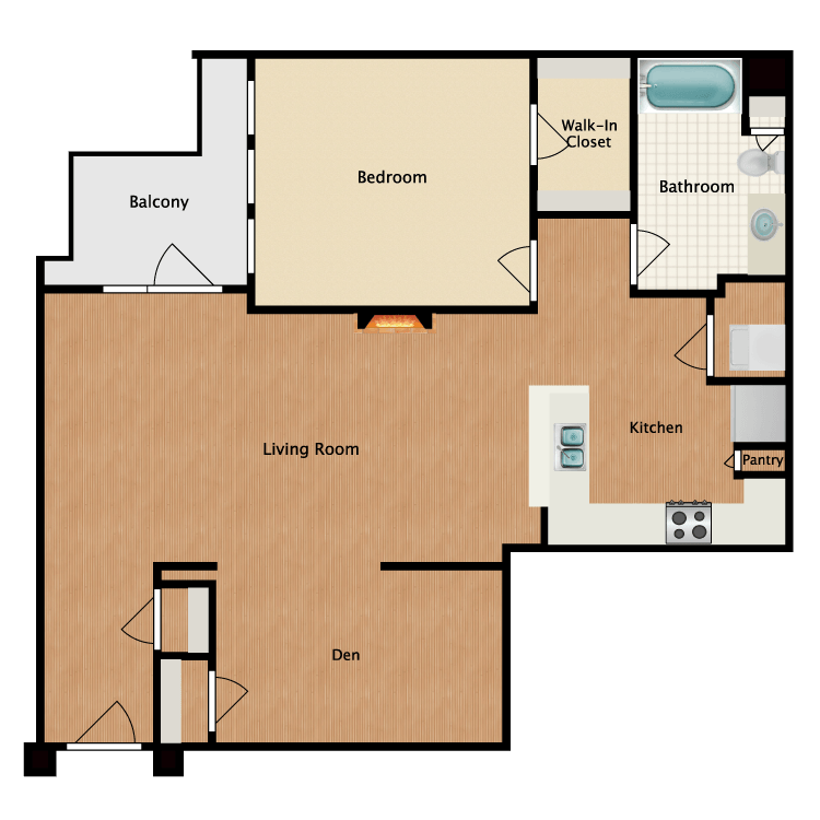 Floor plan image of Salty Dog