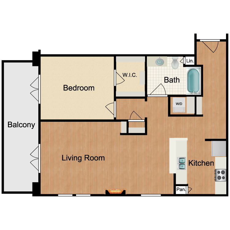 Floor plan image of Tom Collins