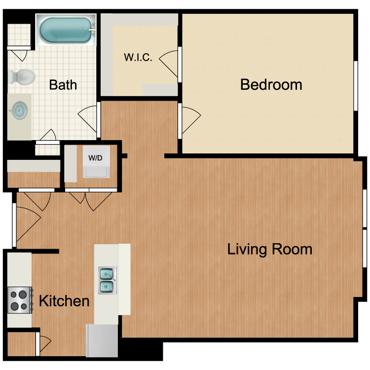 Floor plan image of Whiskey Sour