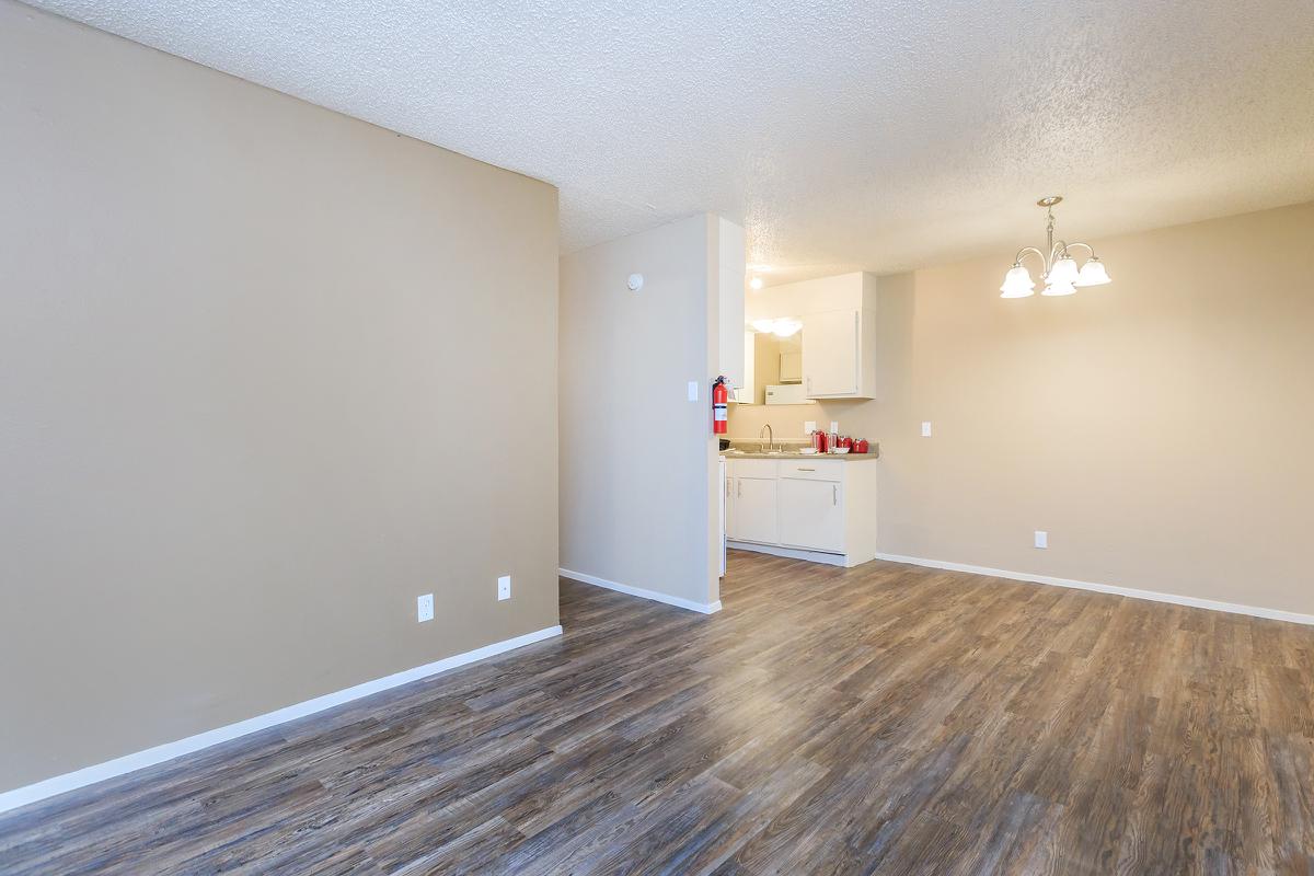 a room with a wooden floor