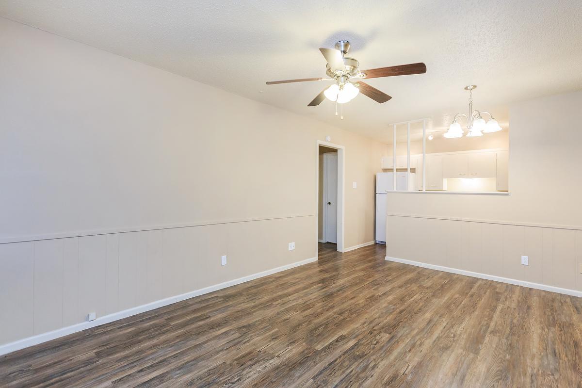 a room with a wooden floor