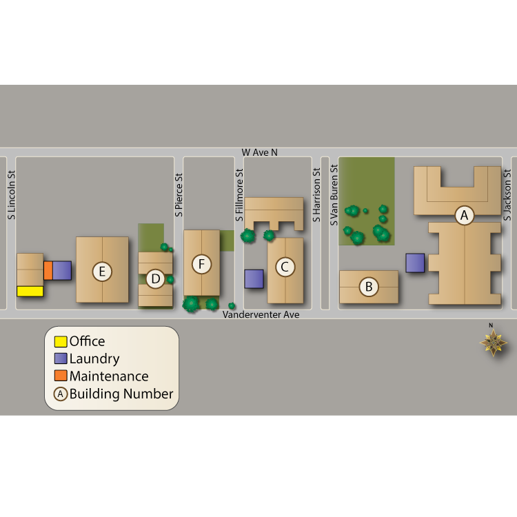 We make every effort to make our website accessible to anybody, especially those with disabilities. If you have question in terms of the relative location of an amenity or apartment home, please give us a call.