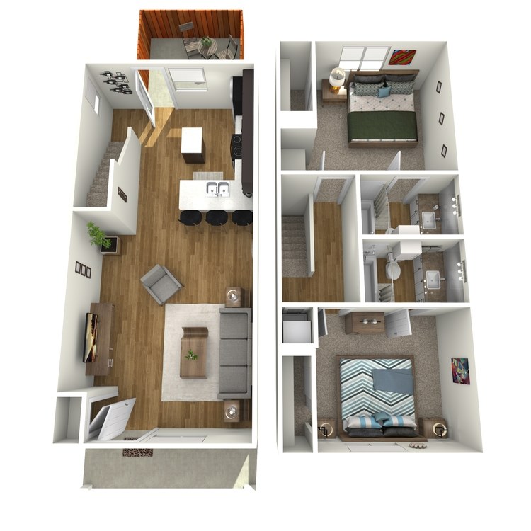 Floor plan image of Pecos