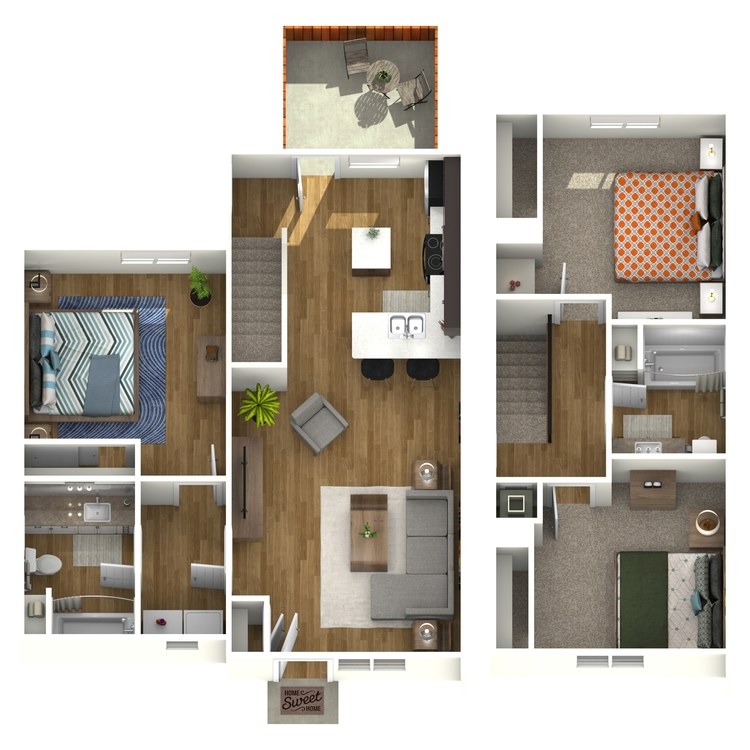 Floor plan image of Guadalupe