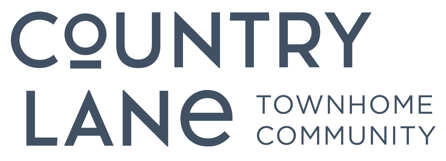 Country Lane Townhomes Logo