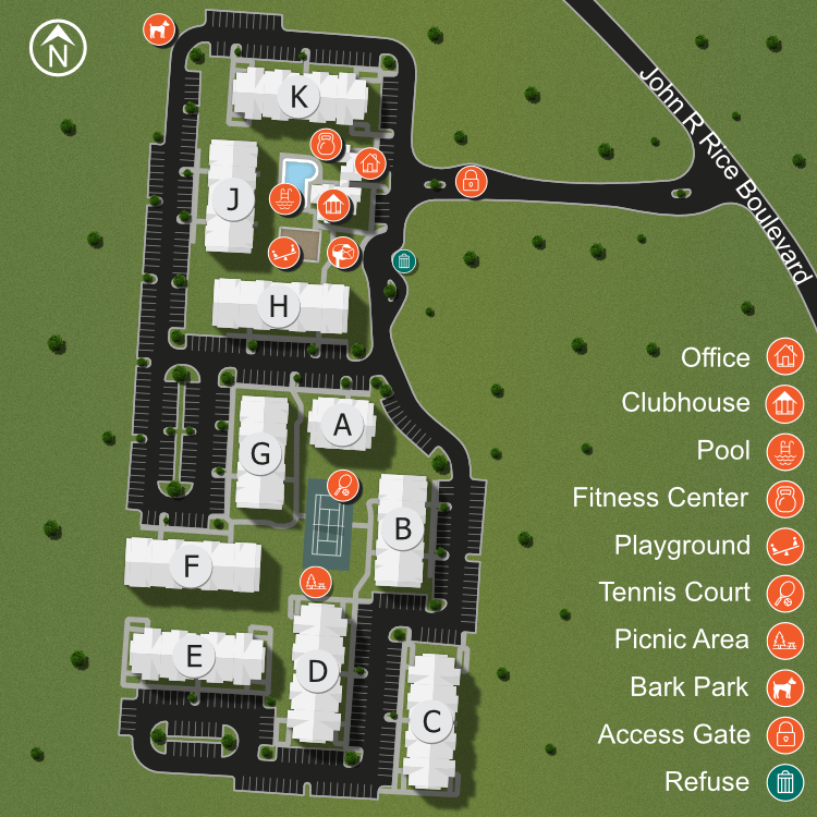 We make every effort to make our website accessible to anybody, especially those with disabilities. If you have question in terms of the relative location of an amenity or apartment home, please give us a call.