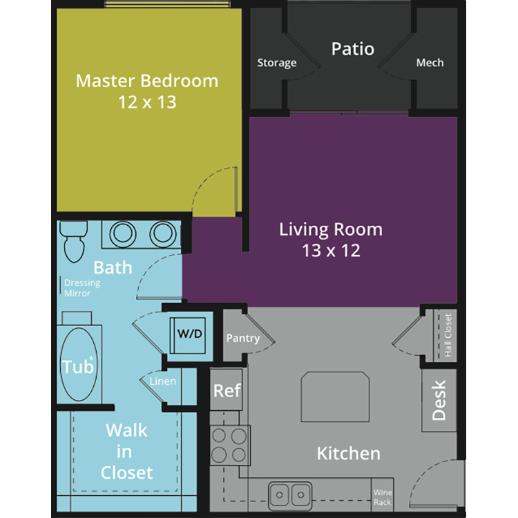 Floor plan image of A2