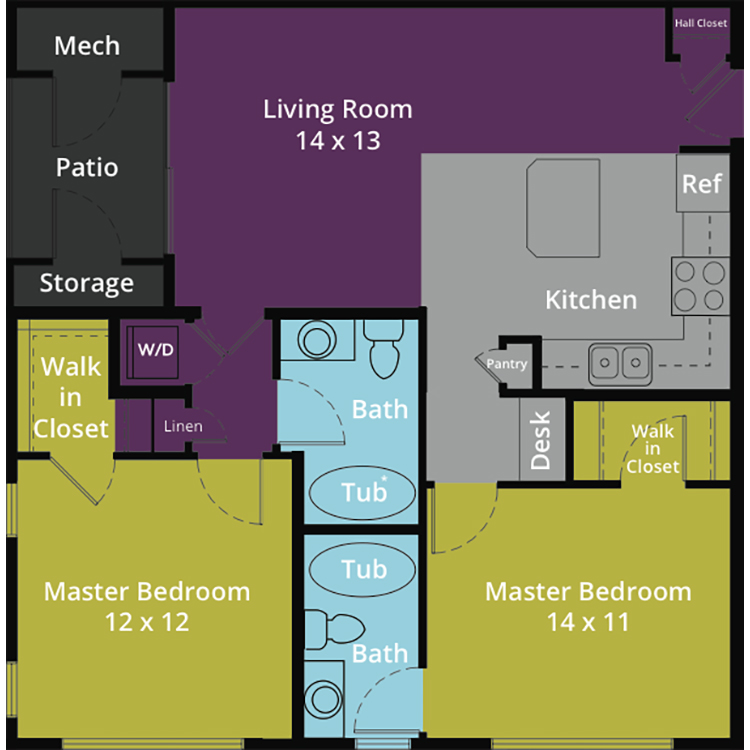 Floor plan image of B1