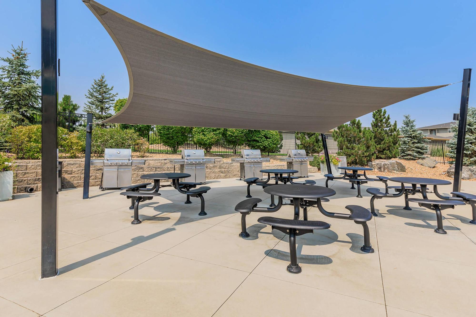 a bench in a park