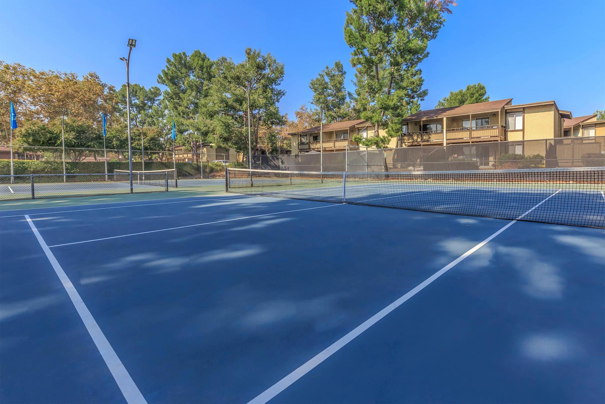 Birchwood Village Apartments tennis courts