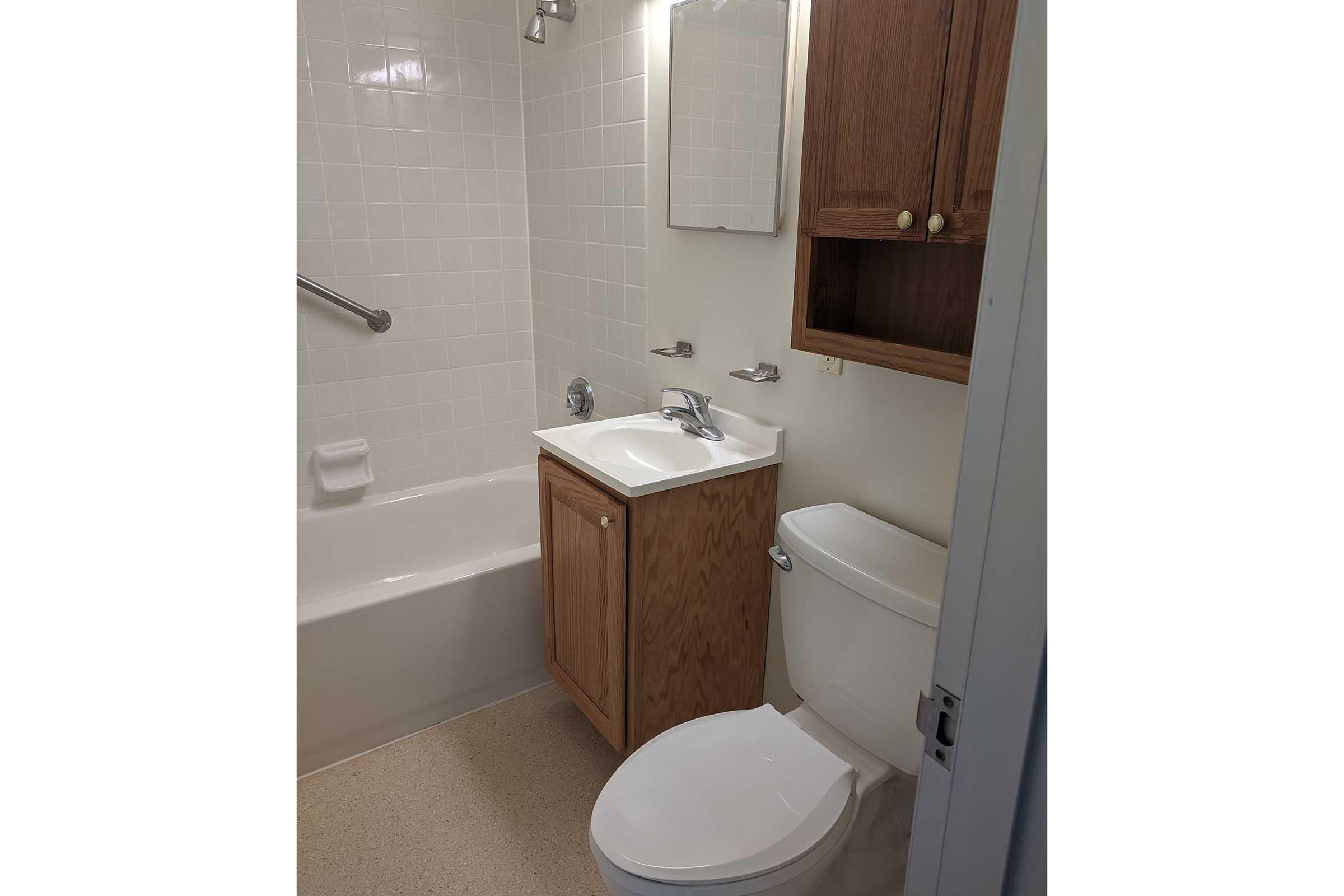 a close up of a shower in a small room