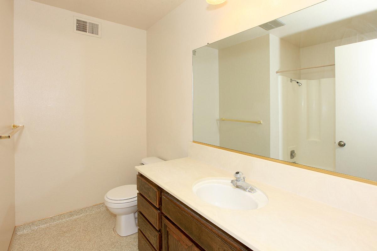 a white sink sitting next to a shower