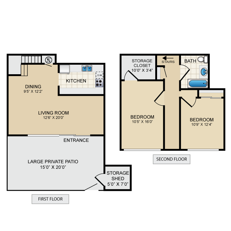 Floor plan image of Lansky