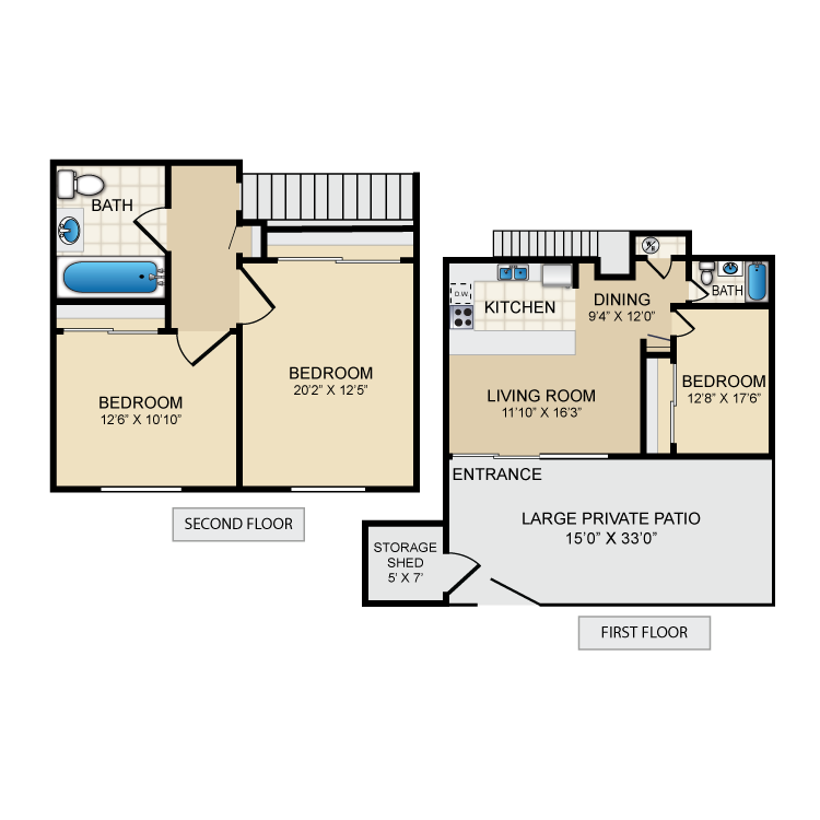 Floor plan image of Lefty
