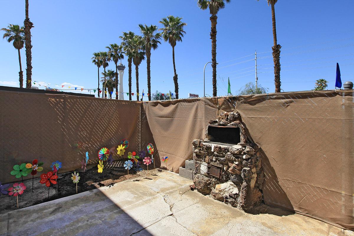 TAKE IT OUTSIDE AT THE PALMS APARTMENTS IN LAS VEGAS