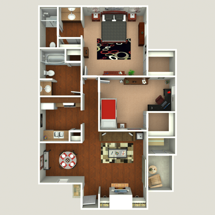 Floor plan image of Plan B