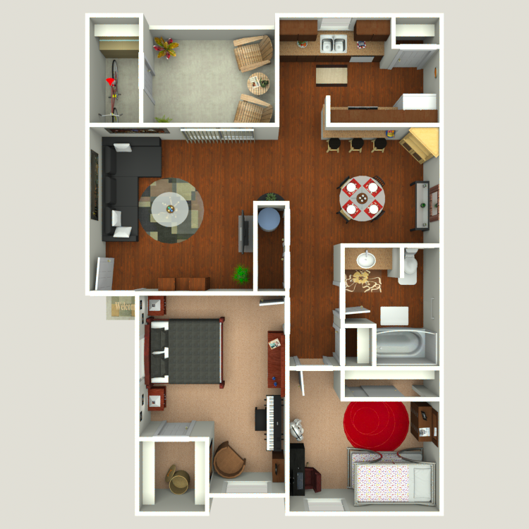 Floor plan image of Plan E