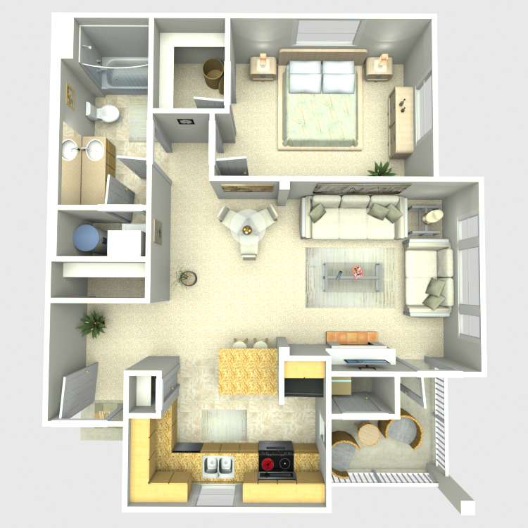 Floor plan image of Alder