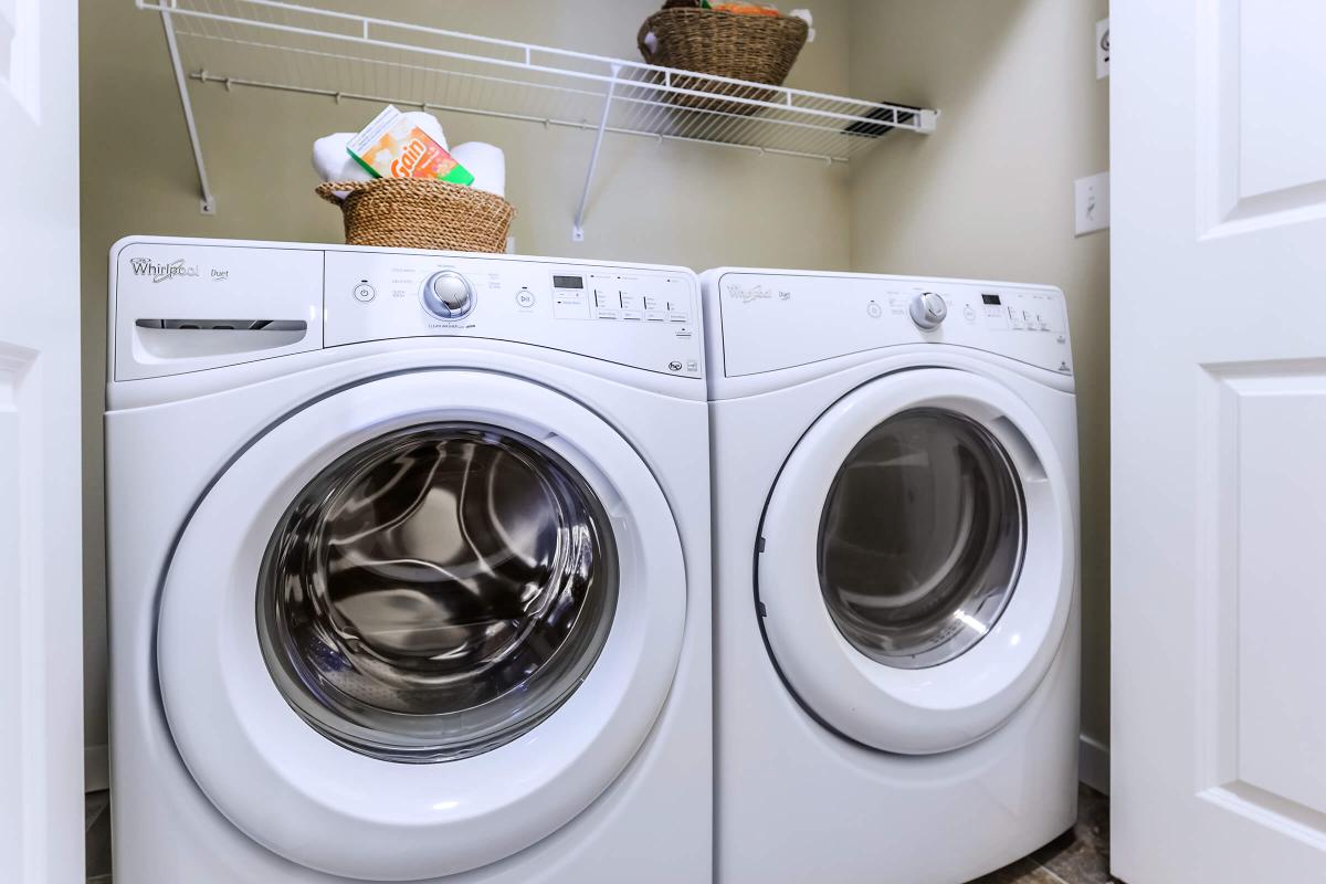 EASY ACCESS TO WASHER AND DRYER IN HOME