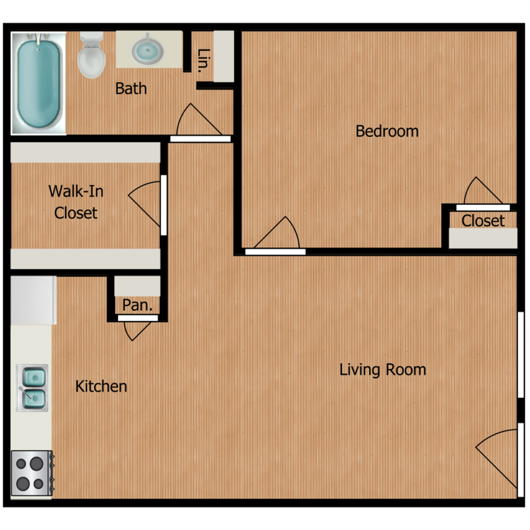 Floor plan image of A2