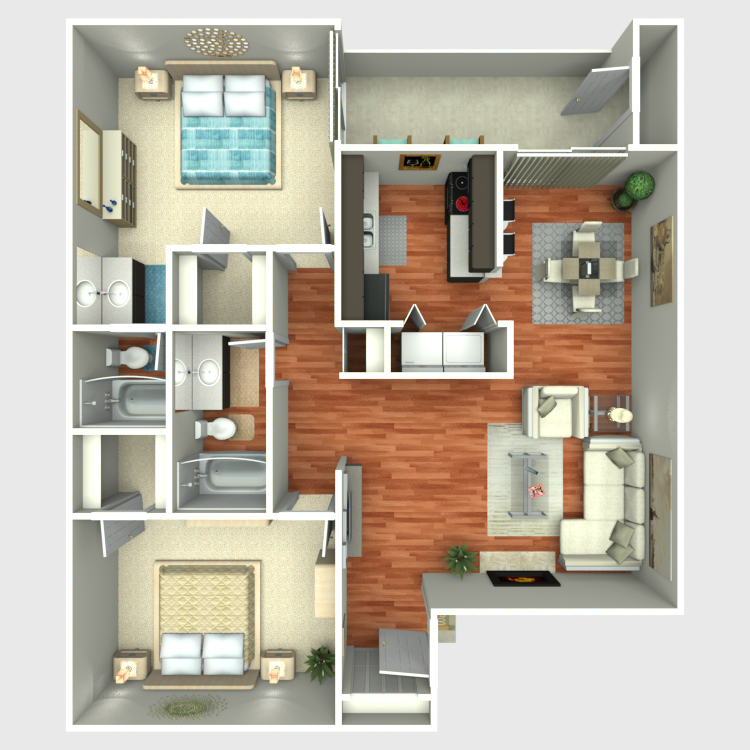 Floor plan image of The Birch