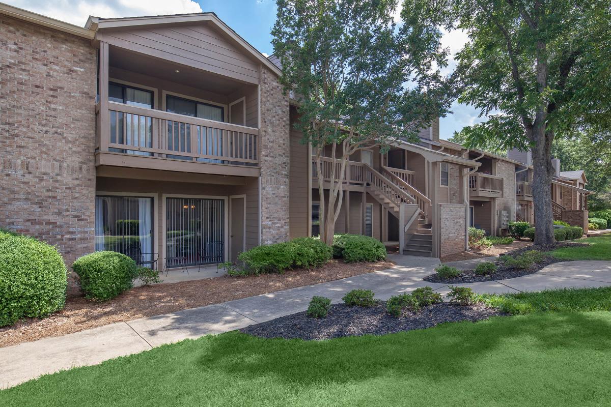 Personal balcony or patio at Haywood Pointe in Greenville, South Carolina.