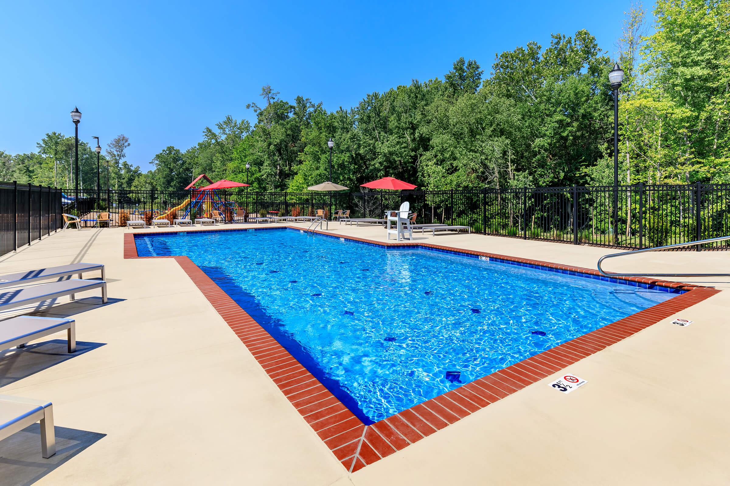 a large pool of water