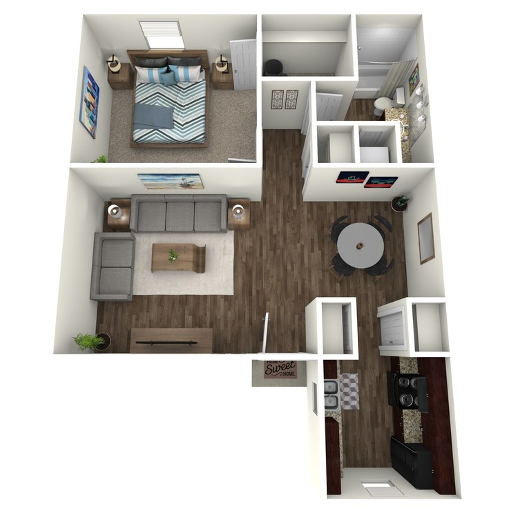 The Caddo floor plan image