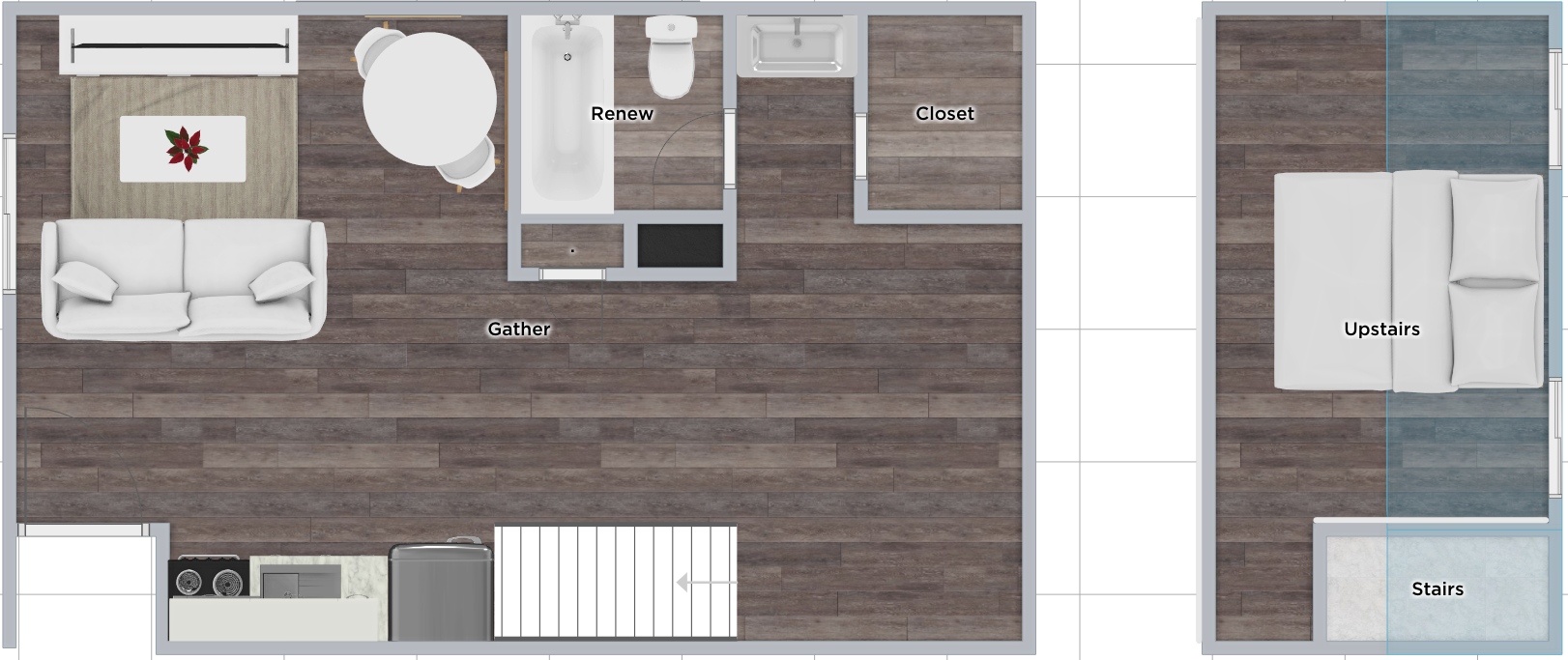 Floor plan image of Emily Loft