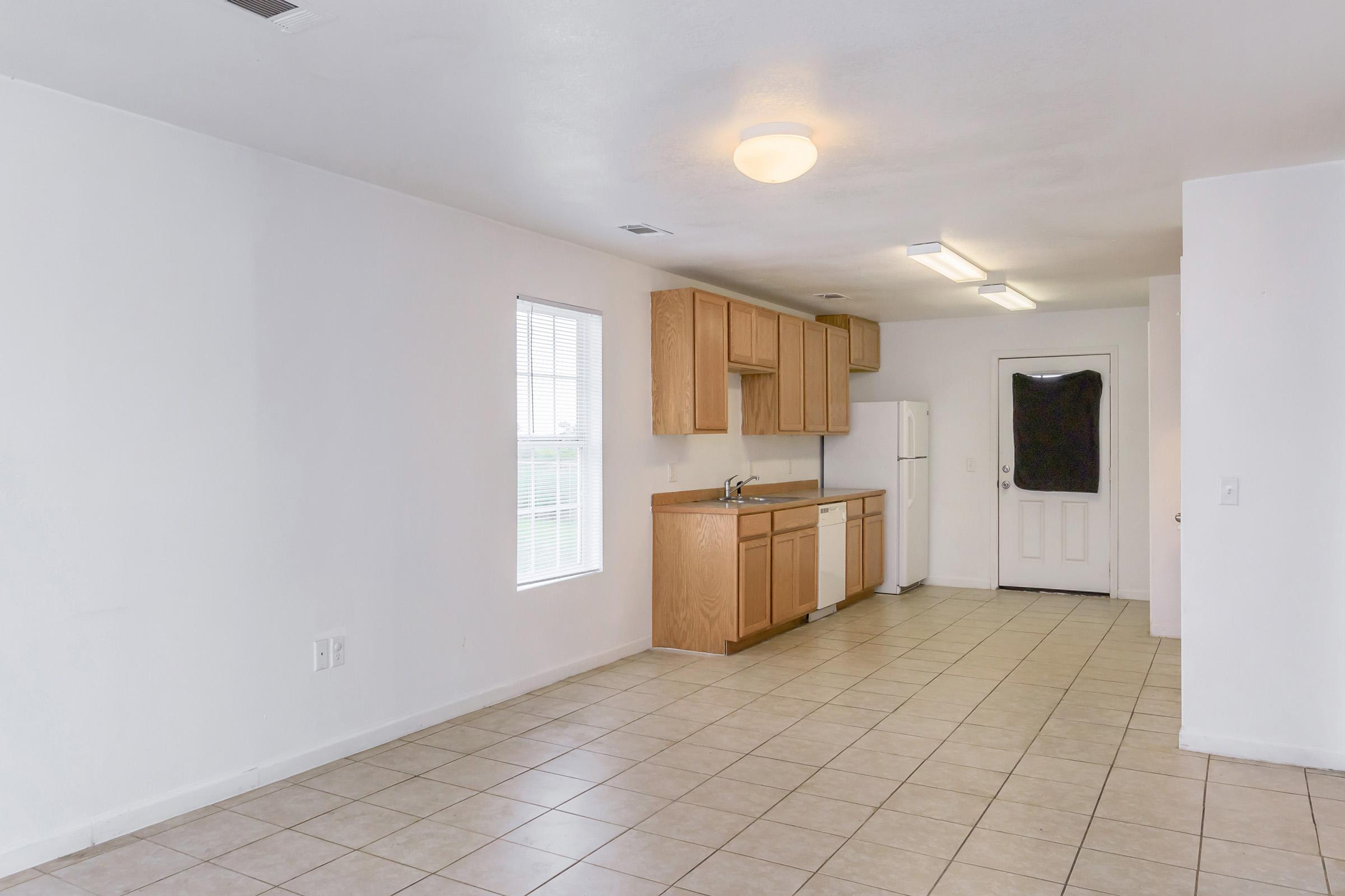 a room with a wooden floor