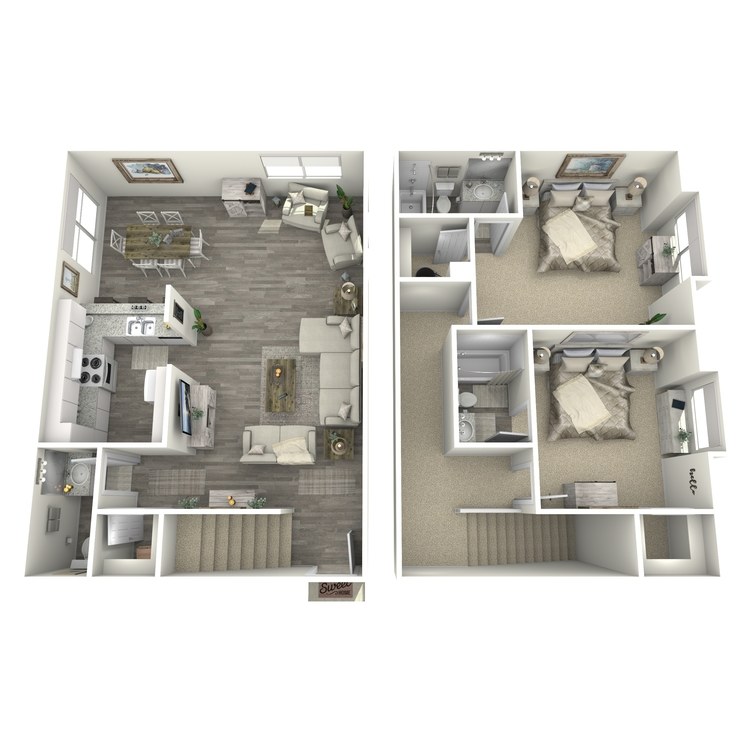 Floor plan image of B6