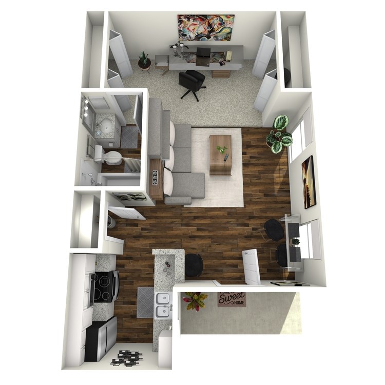 Floor plan image of E1