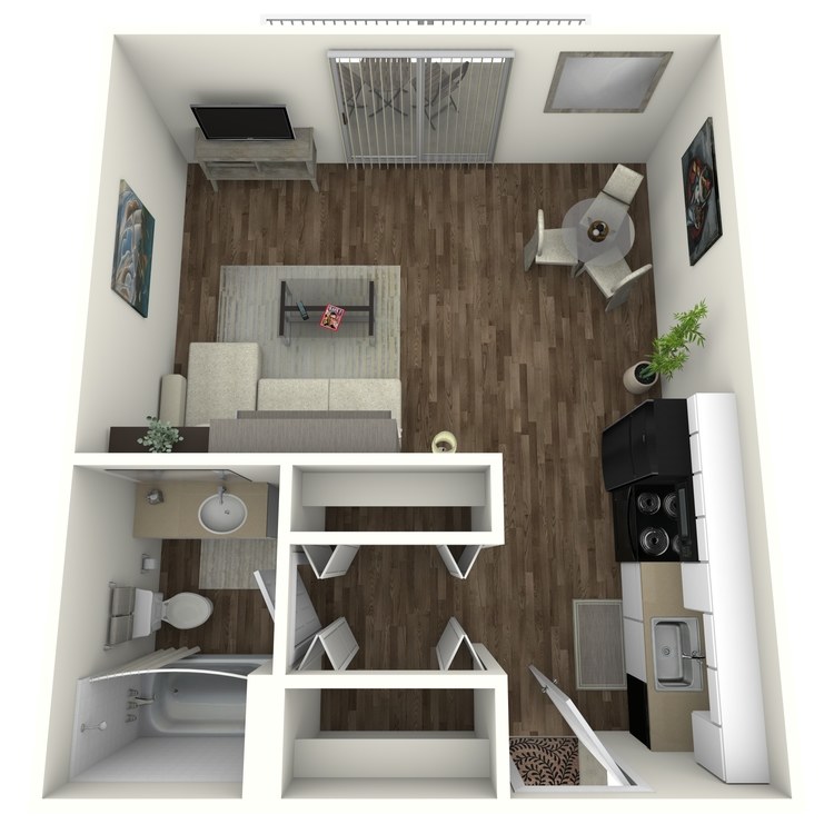 Floor plan image of Studio
