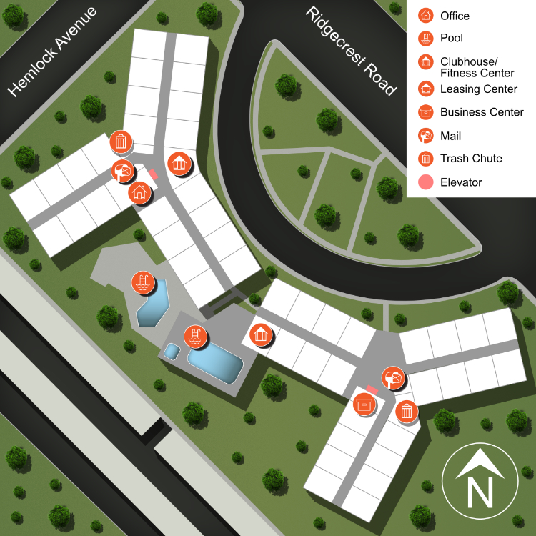 We make every effort to make our website accessible to anybody, especially those with disabilities. If you have question in terms of the relative location of an amenity or apartment home, please give us a call.