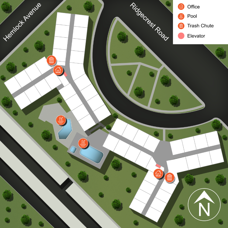 We make every effort to make our website accessible to anybody, especially those with disabilities. If you have question in terms of the relative location of an amenity or apartment home, please give us a call.