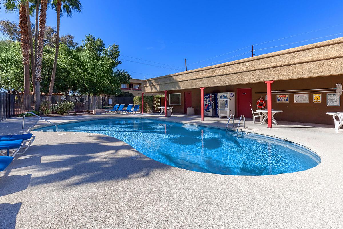 RELAX BY THE SHIMMERING POOL