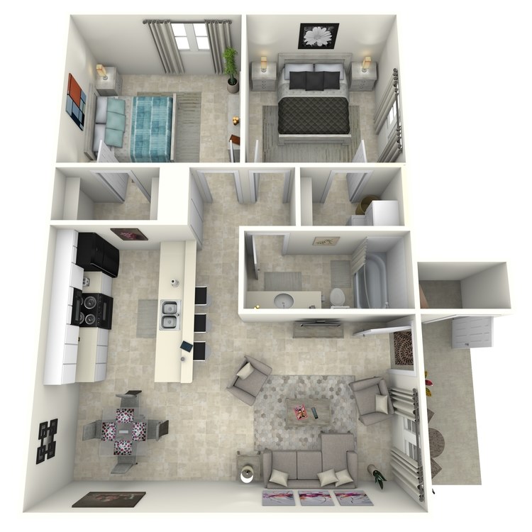 Floor plan image of Mariposa