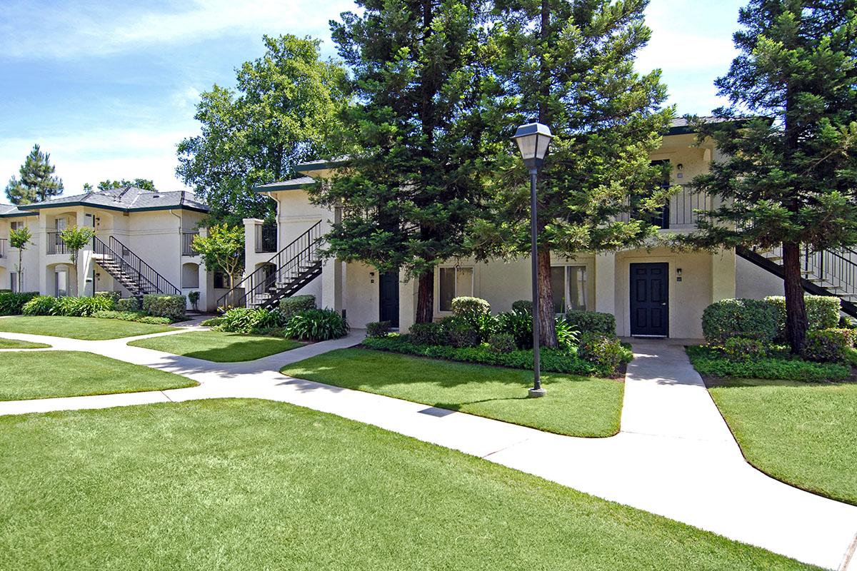 a large lawn in front of a house