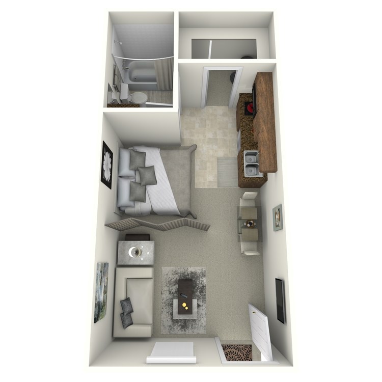 Floor plan image of Studio North