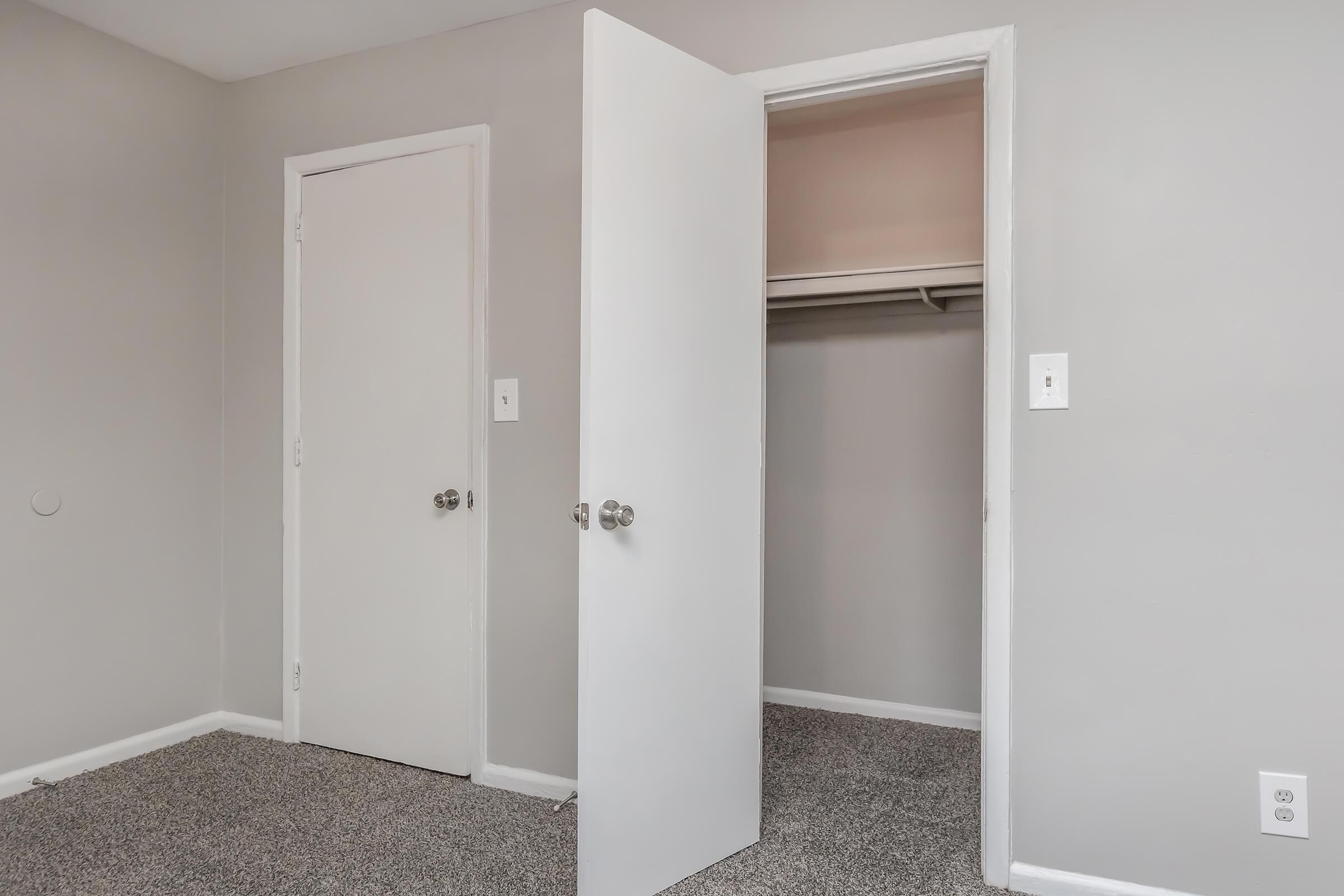 a shower in a small room