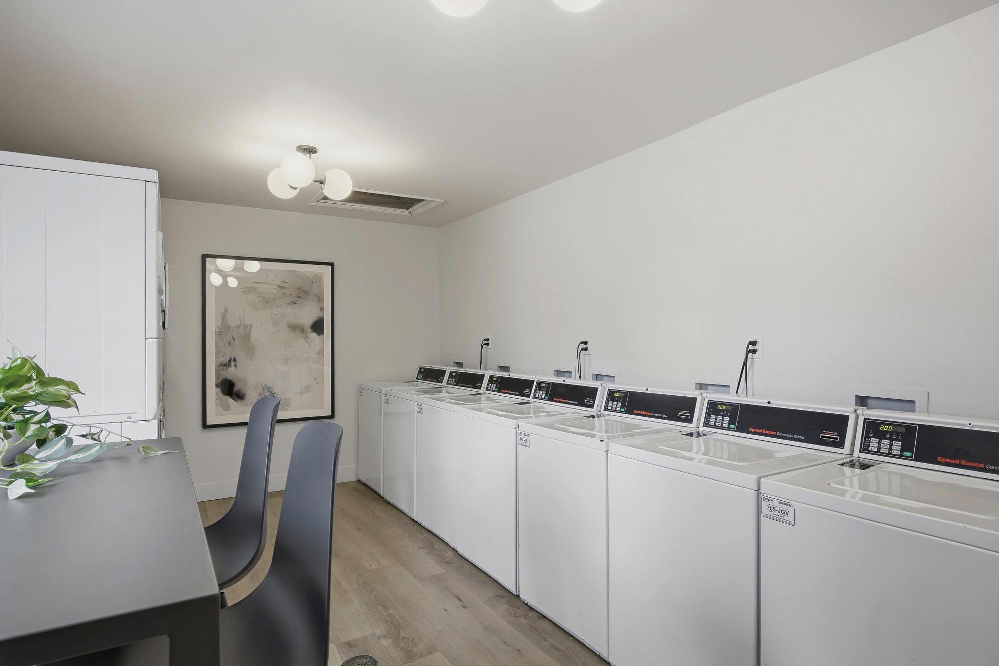 Newly Renovated Laundry Facilities