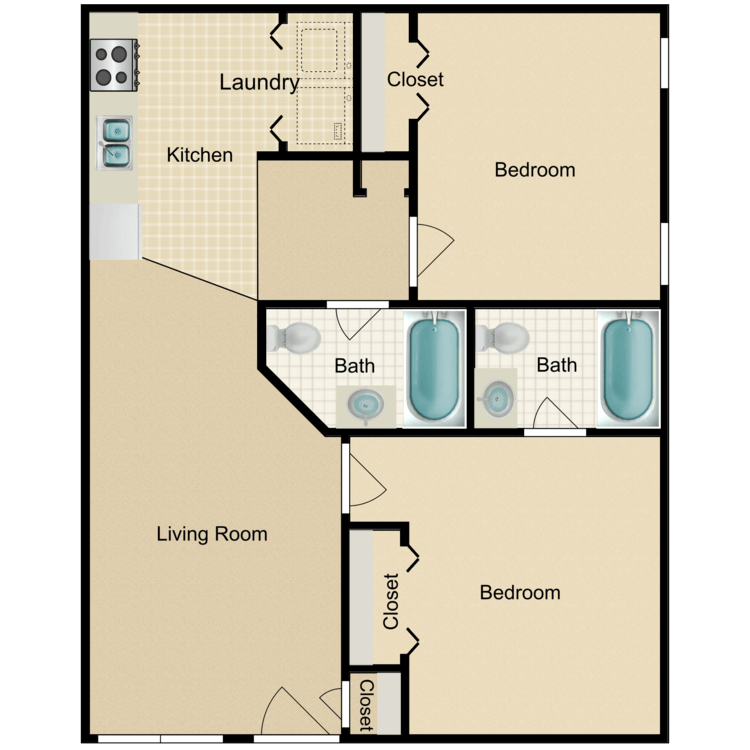 Floor plan image of Bryson