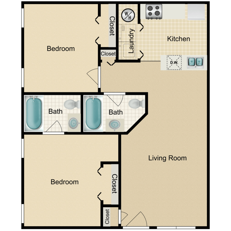 Floor plan image of Burke