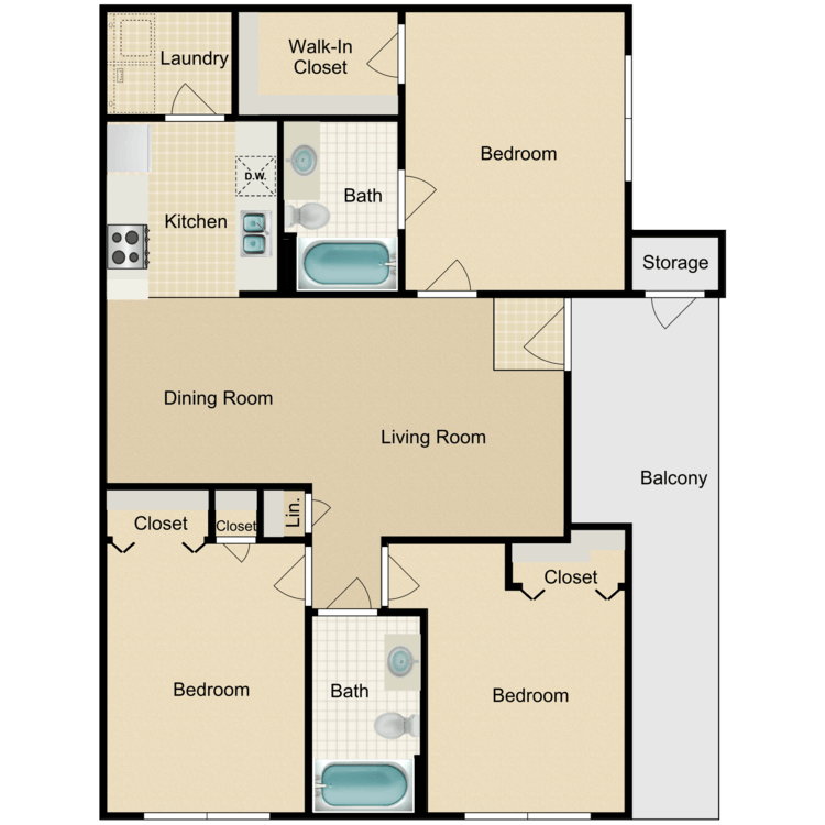 Floor plan image of Camden