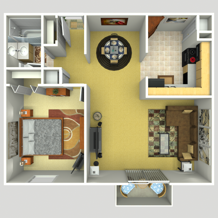 Floor plan image of A1