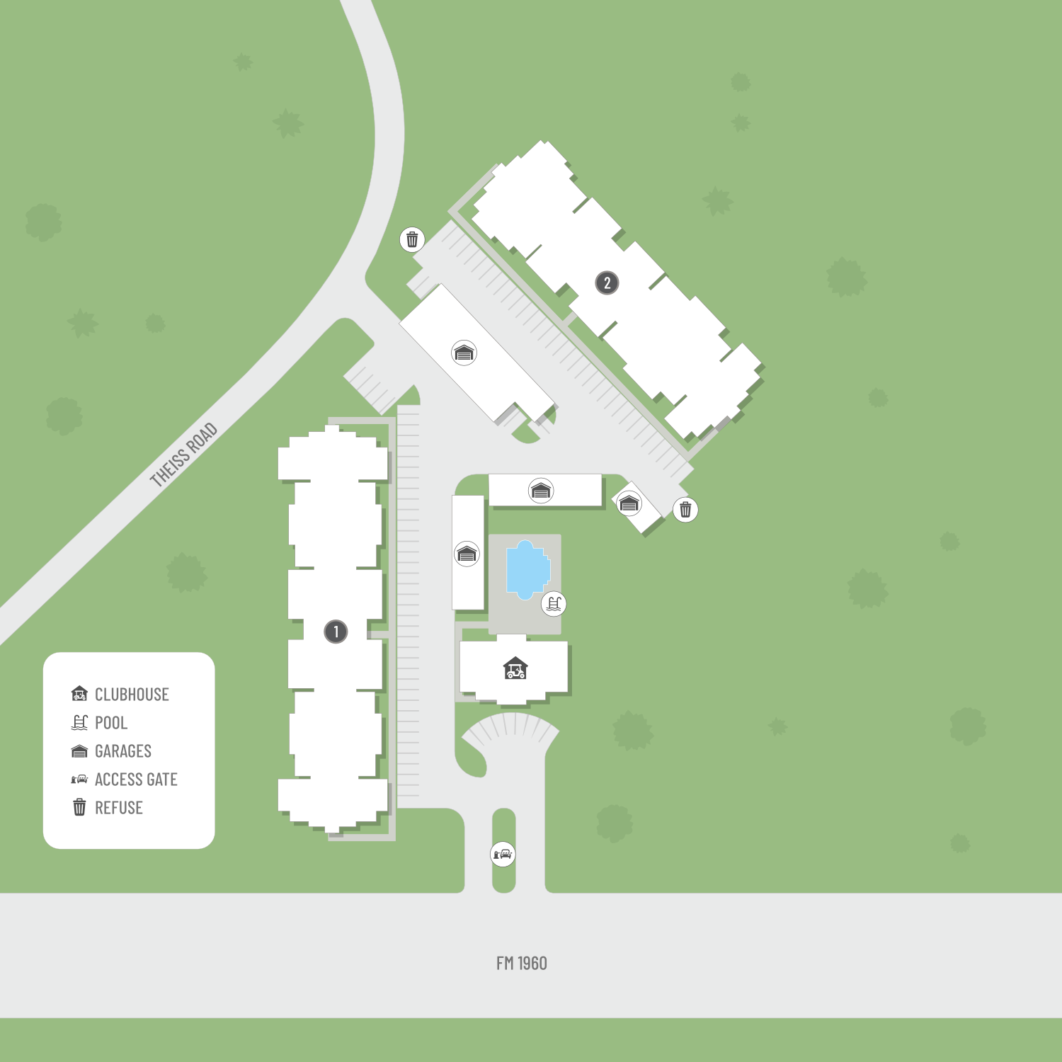 We make every effort to make our website accessible to anybody, especially those with disabilities. If you have question in terms of the relative location of an amenity or apartment home, please give us a call.
