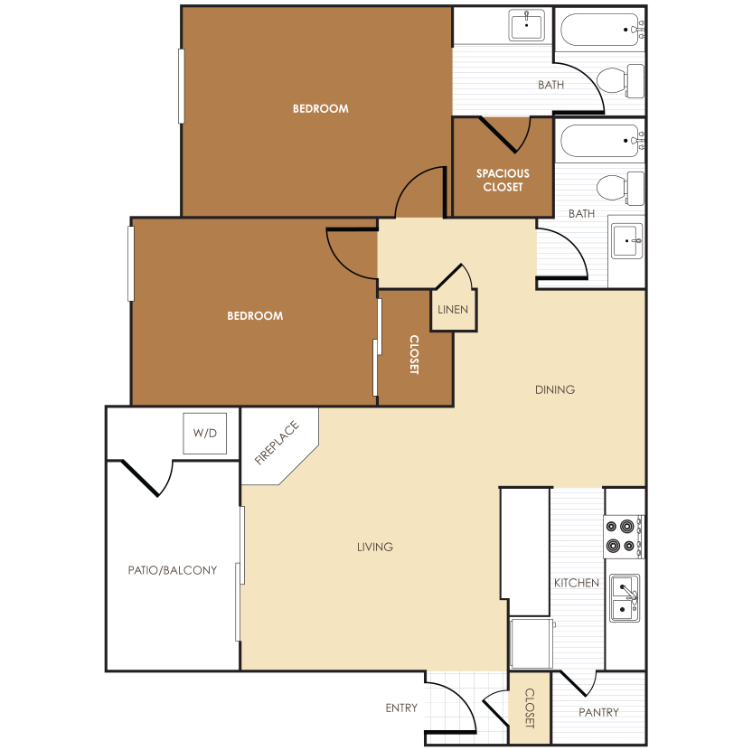 Evergreen floor plan
