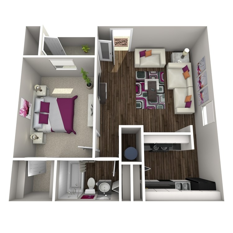 Floor plan image of Allium