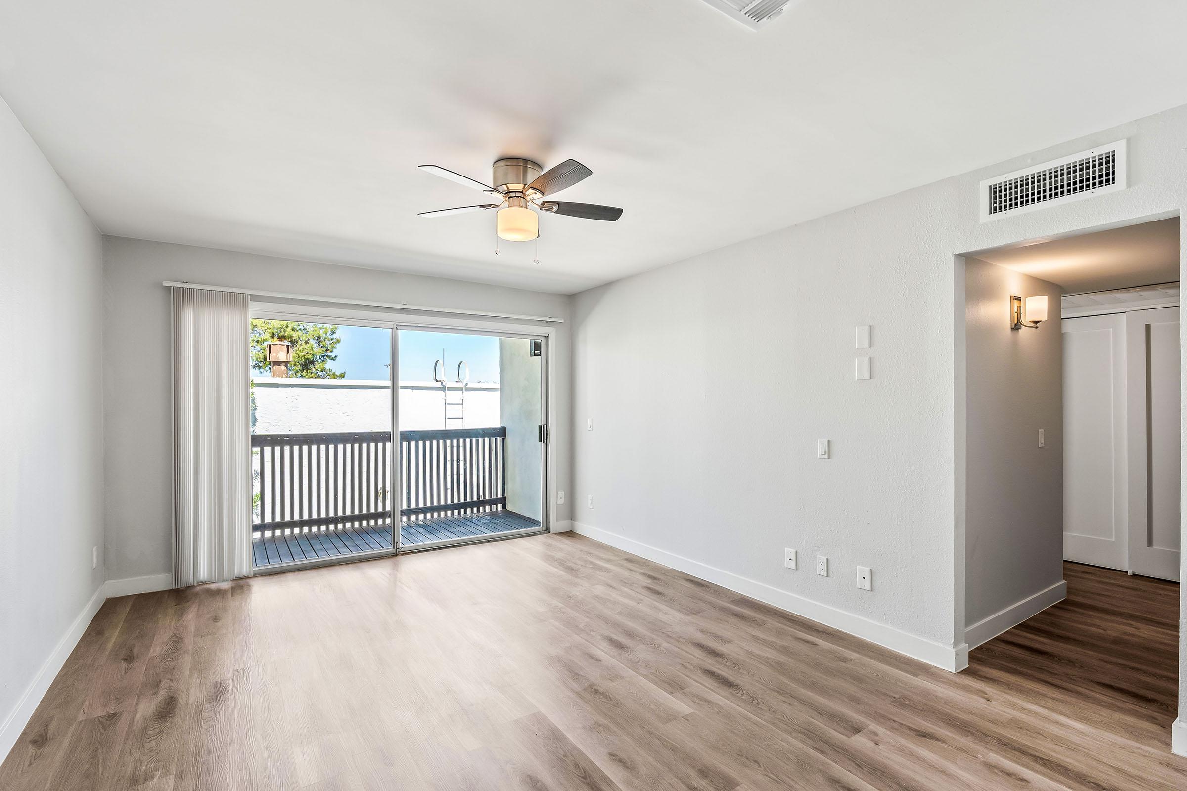 a room with a wooden floor